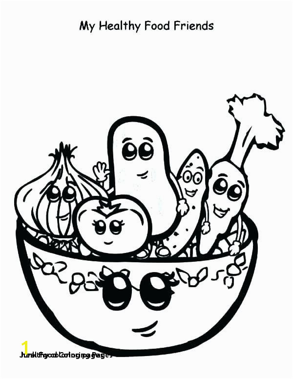 Healthy Foods Coloring Pages Junk Food Coloring Pages Healthy Coloring Pages Meat Coloring Pages