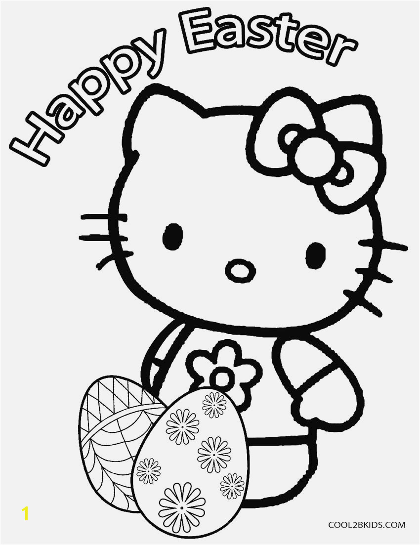 Hello Kitty Coloring Page Coloring & Activity Printable Coloring Page Easter 20 Hello Kitty Eggs Pages