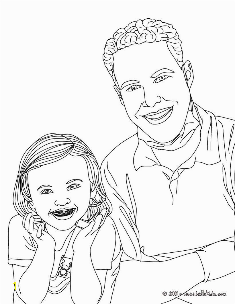 Dentist and kid with dental braces coloring page Amazing way for kids to discover job More original content on hellokids