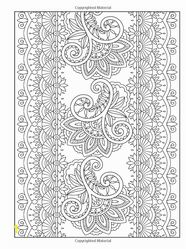 Creative Haven Mehndi Designs Coloring Book