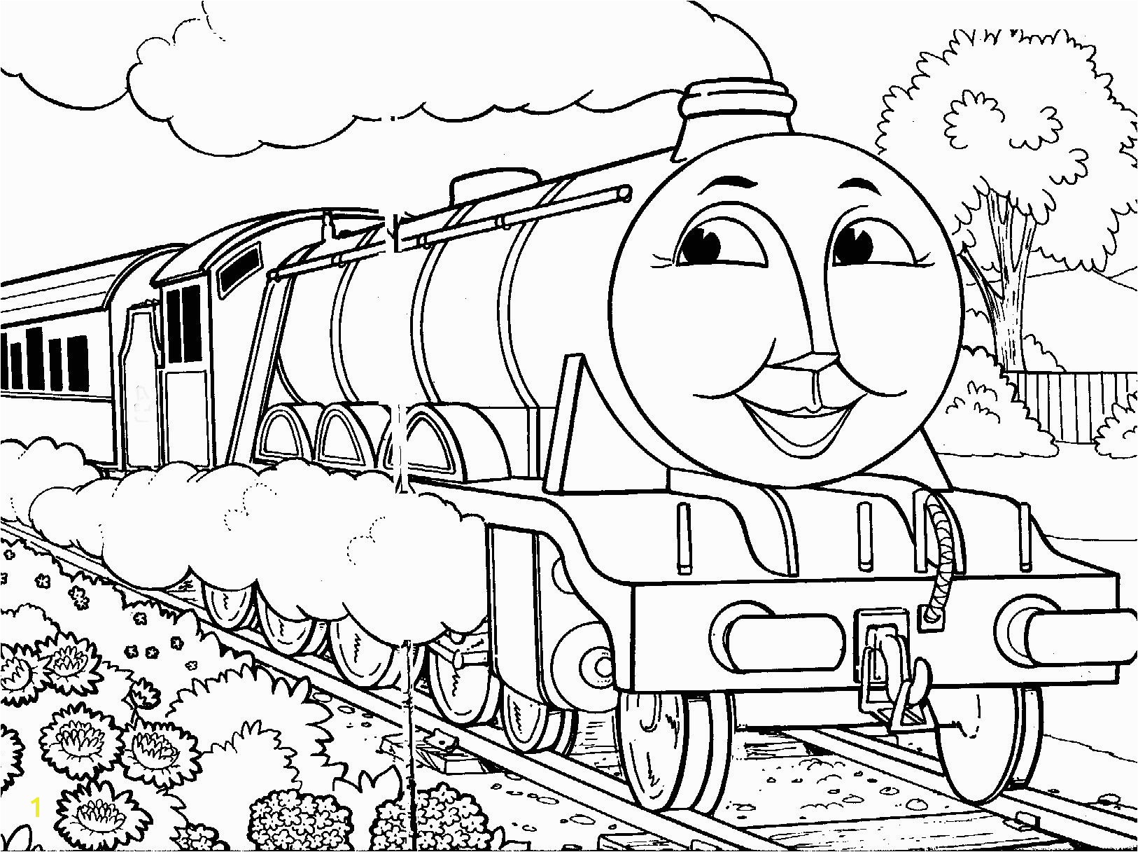 ashima train coloring Thomas The Tank Engine Coloring Pages Gordon · Thomas The Train