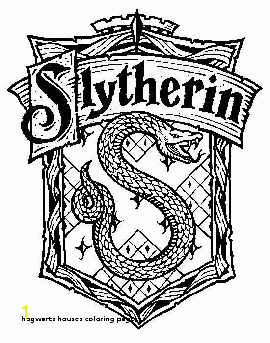 27 Hogwarts Houses Coloring Pages