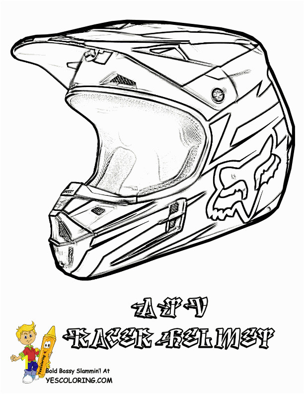 Bike Helmet Coloring Page Pics S Pin Dirt Bike Helmet Coloring Pages Pinterest