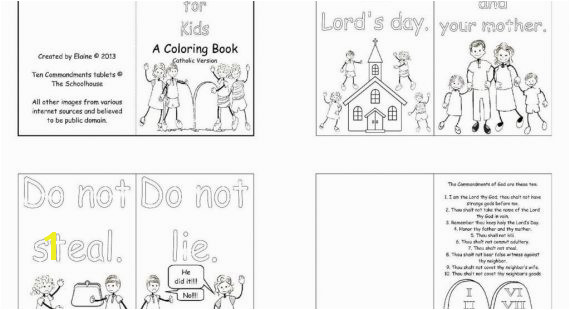 Honor Thy Father And Mother Coloring Pages