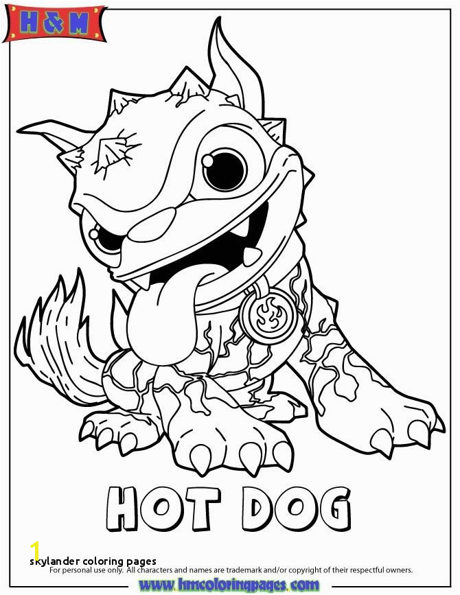 Printable Skylander Coloring Pages Free Printable Skylanders