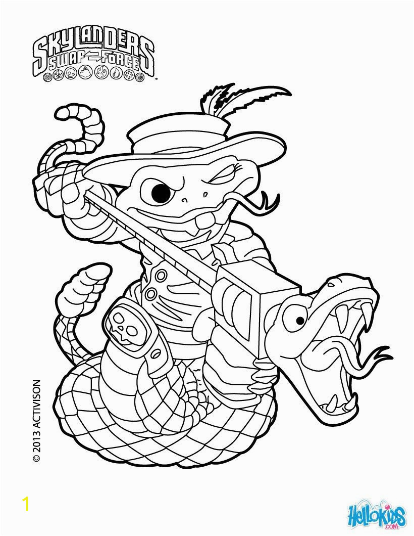 Skylanders Swap force Coloring Page for Kids Rattle Shack Coloring Frisch Skylander Swap force Ausmalbilder