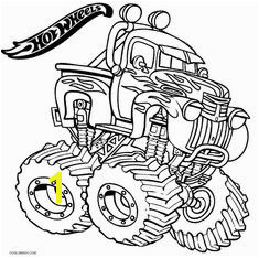Printable Hot Wheels Coloring Pages For Kids