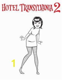 Coloring page Hotel Transylvania 2 Hotel Transylvani 2 on Kids n Fun