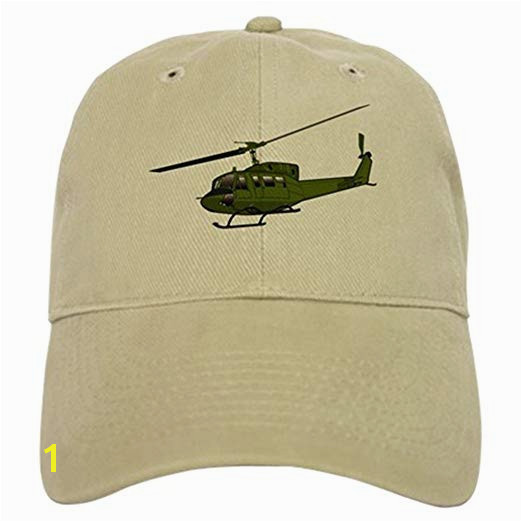 CafePress Huey Helicopter UH 1 Color Cap Baseball Cap with Adjustable Closure