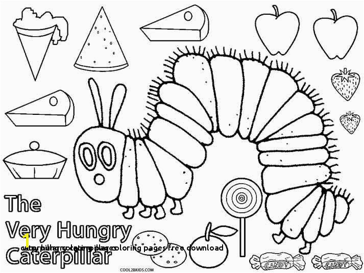 Very Hungry Caterpillar Coloring Pages Free Download 28 Caterpillar Coloring Pages