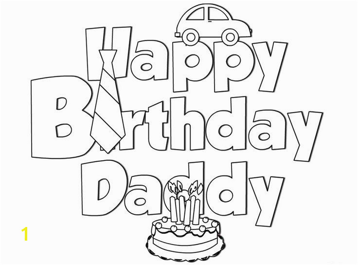 736x544 appealing happy birthday daddy coloring pages 83 for picture