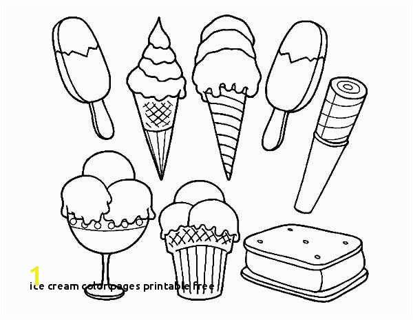 Ice Cream Color Pages Printable Free Ice Cream Coloring Pages Beautiful Ice Cream Coloring Sheet Coloring