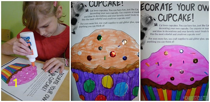 If you give a cat a cupcake activity