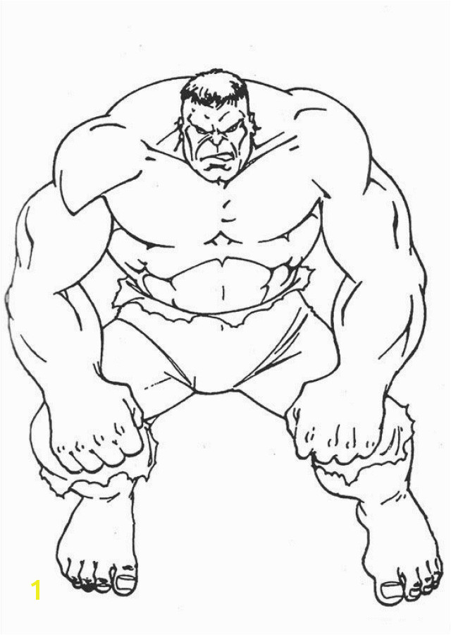 Hulk Coloring Pages