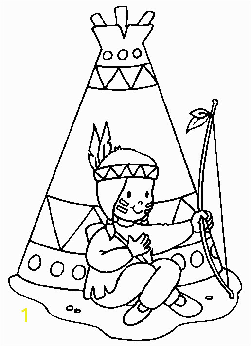 Native American Coloring Pages