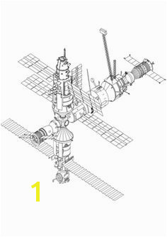 International Space Station Coloring Page 21 Best Coloring Pages Images