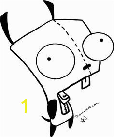 Invader Zim Coloring Page Coloring Home