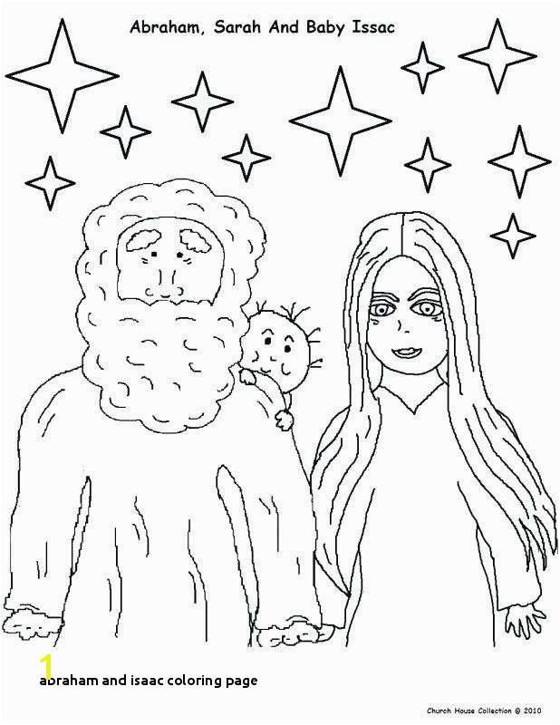 Abraham And Sarah Coloring Pages Beautiful Abraham And Isaac