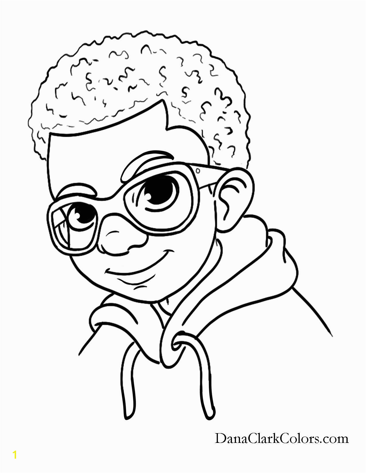 African American Black African boys and girls of color great coloring pages