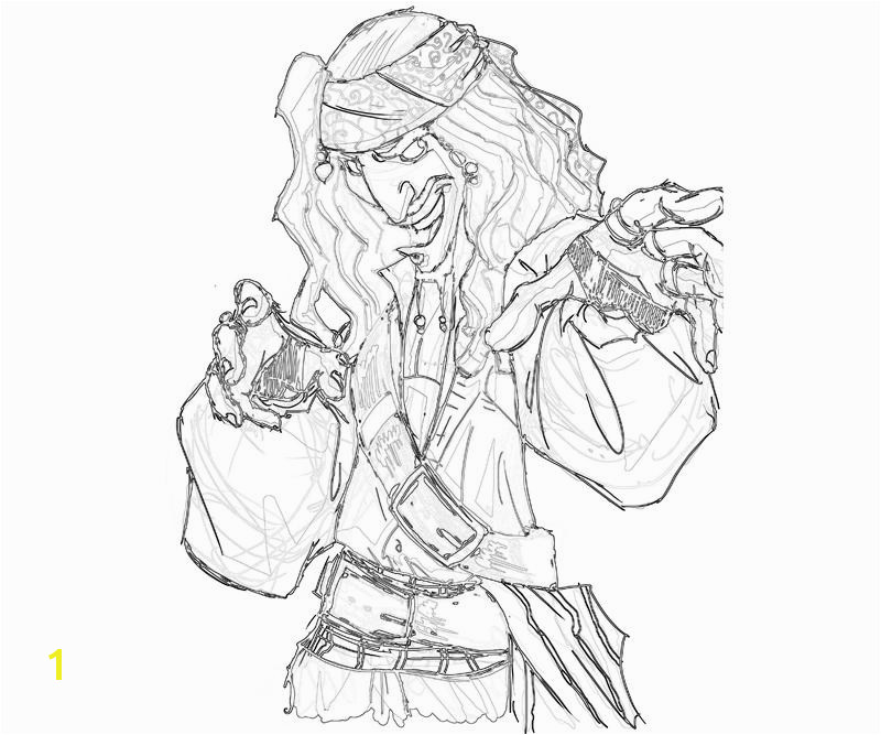 printable jack sparrow funny coloring pages 1