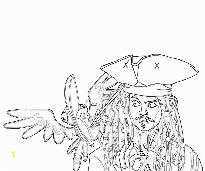 printable jack sparrow funny coloring pages 3