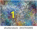 Jackson Pollock Coloring Page Pollock Style Abstract Free Stock Public Domain