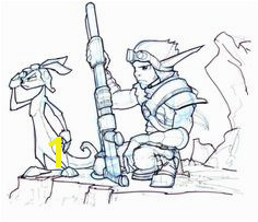 Jak & Daxter Characters & Art Jak 3