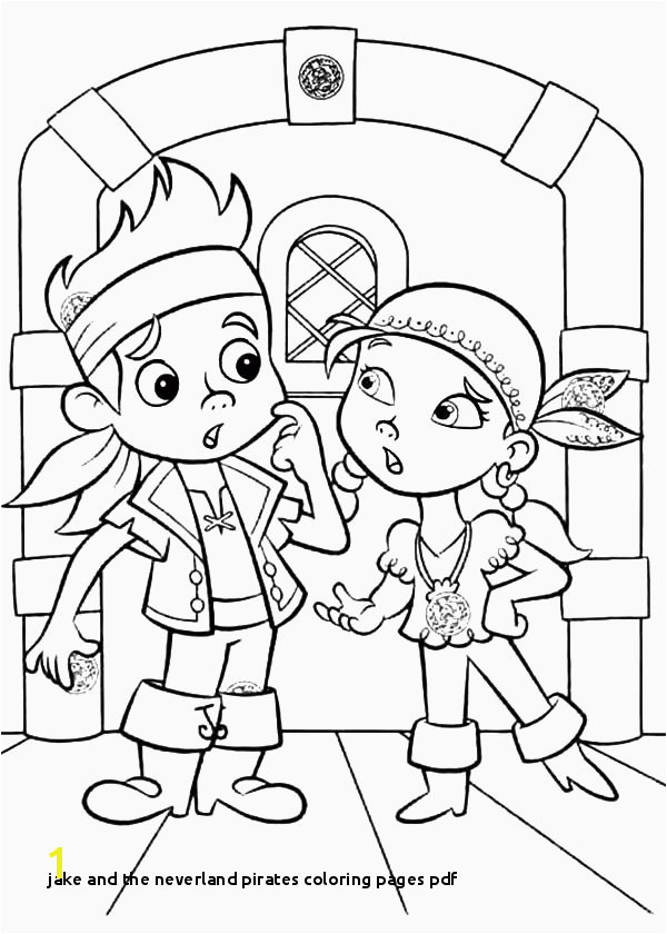 Disney Pirate Coloring Pages