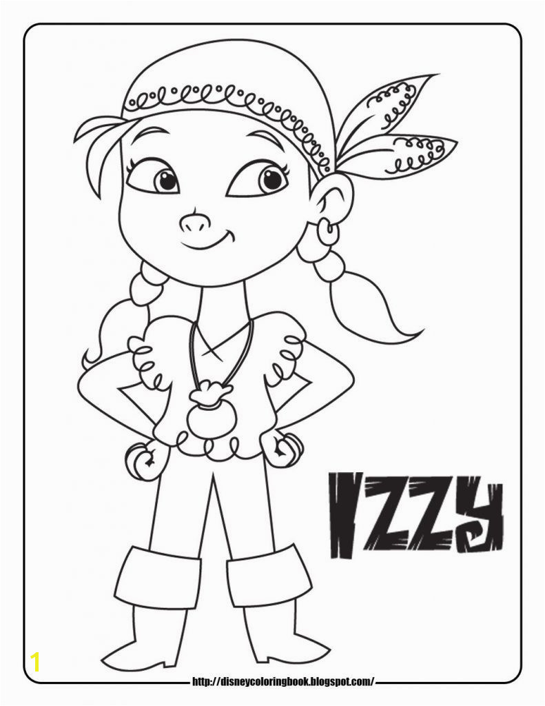 Ultimate Jake And The Neverland Pirates Coloring Pages Pdf 793