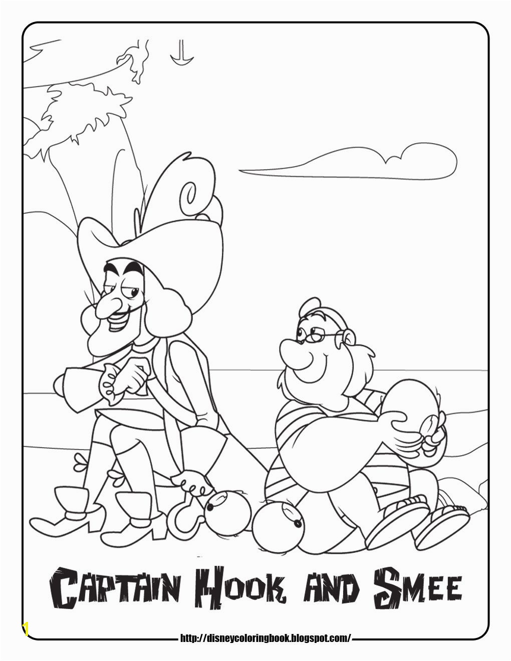 jake and the neverland pirates coloring pages