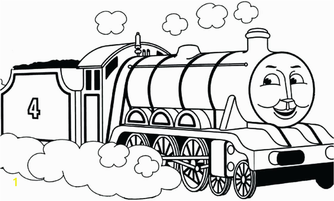 Thomas The Tank Engine Coloring Page Thomas The Train Coloring Page