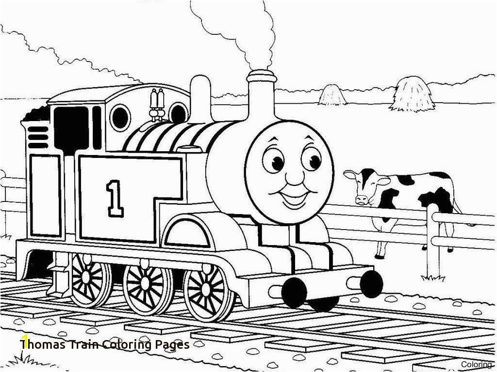 Thomas The Train Coloring Page