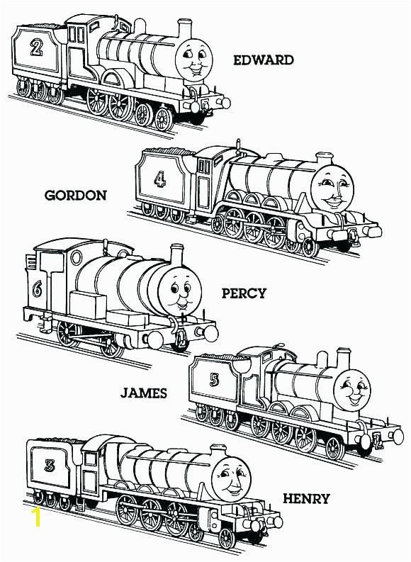 Thomas the Tank Engine Coloring Pages Related Post