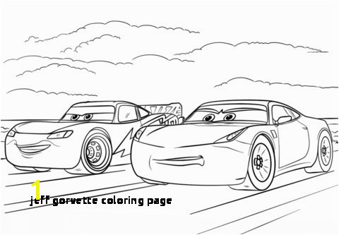 McQueen and Ramirez from Cars 3 coloring page from Disney Cars