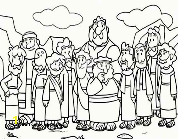 Jesus and the Fisherman Coloring Page Cartoon Coloring Pages Jesus and the Fishermen Coloring Page Simple