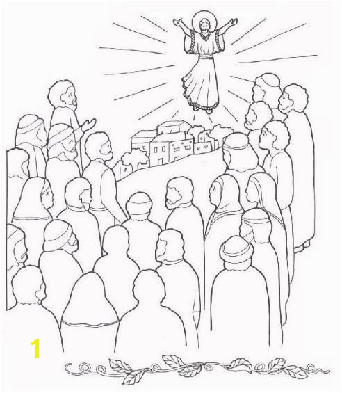 Jesus ascension Coloring Page Luxury Jesus ascension Coloring Pages Cartoon Od Jesus Disciples Coloring Jesus