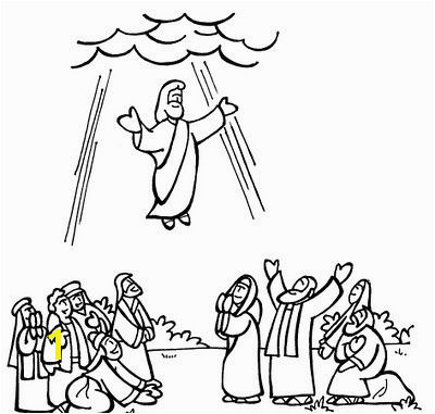 Jesus ascension Coloring Page Awesome Jesus ascension Coloring Pages Cartoon Od Jesus Disciples Coloring Jesus