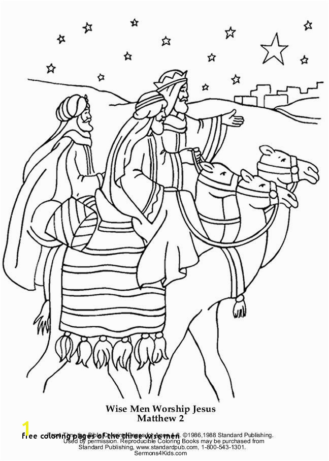 Free Coloring Pages the Three Wise Men Jesus Born Printable Coloring Pages Beautiful 283 Best Winter