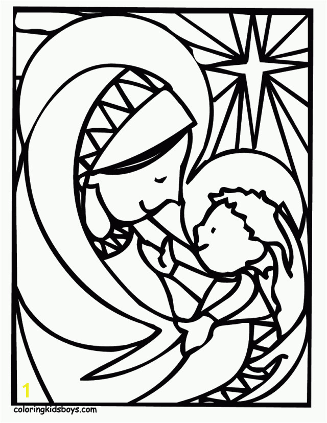 Jesus Boyhood Coloring Pages Coloring Virgin Mary Mother Mary Coloring Pages Printable