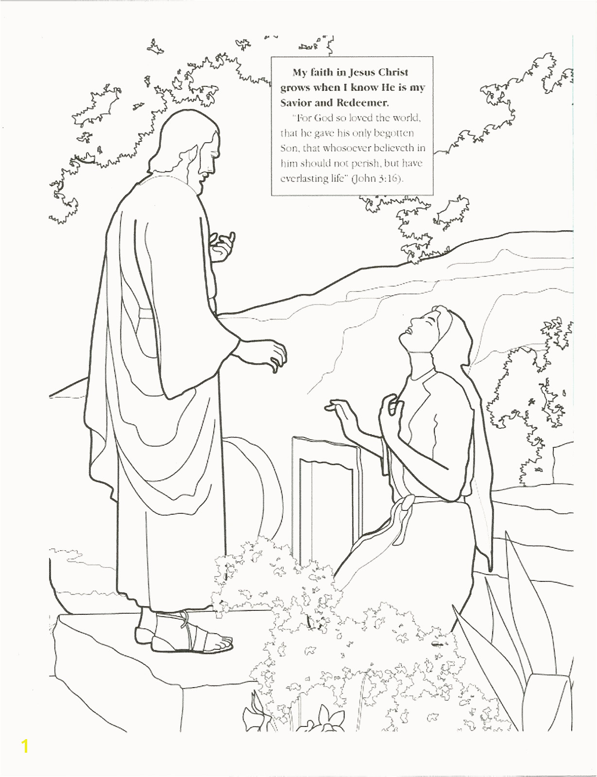 Jesus Christ is Our Savior Coloring Page Coloring Pages Jesus Empty tomb Coloring Pages Coloring Pages