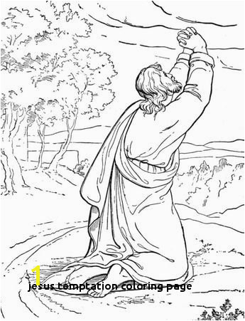 Easter Bible Coloring page Jesus appears to Mary Magdalene