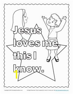 Jesus Loves Me Coloring Page Free 103 Best Children S Bible Coloring Pages Images On Pinterest