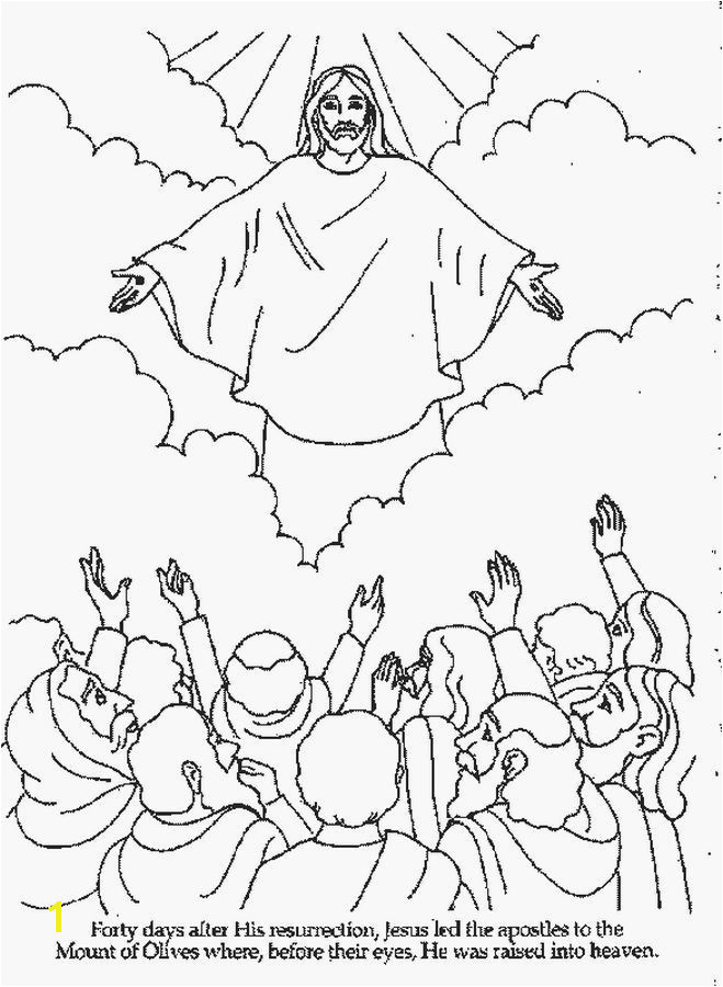 Jesus ascension Coloring Page Awesome Jesus Christ Coloring Pages 7 S Line Coloring Jesus ascension