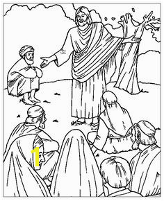 Sermon on the Mount Coloring Picture Bible Coloring Pages Coloring Pages For Kids Coloring