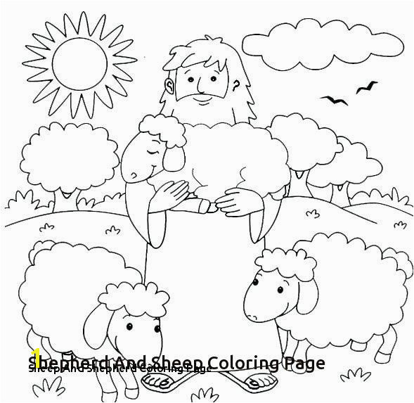 Jesus the Good Shepherd Coloring Pages Luxury 24 Sheep and Shepherd Coloring Page Jesus the