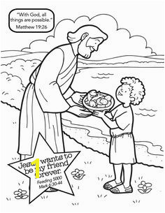 Jesus Feeds The 5000 Mark 630 44 Pinner Has Nice Coloring Pages AZ Coloring Pages