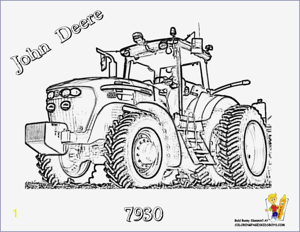 Tractor Coloring Pages John Deere Coloring Stylish John Deere Coloring Pages Elegant Frisches Ausmalbilder Traktor