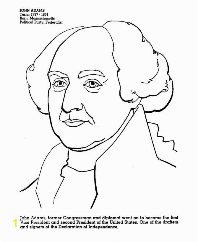 John Quincy Adams Coloring Page Best Best How to Draw John Adams Pexels