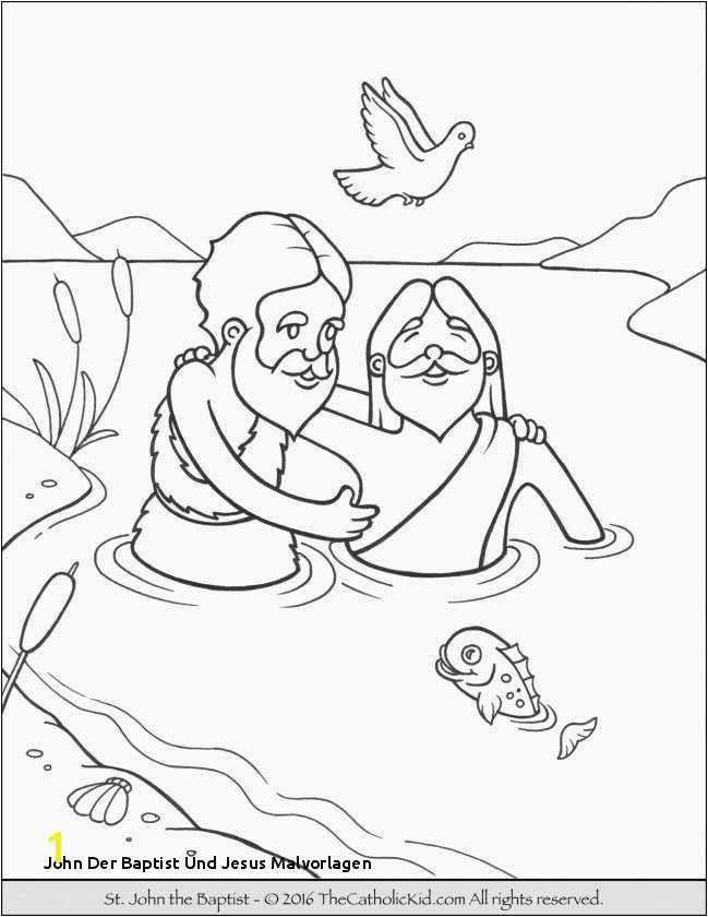 John Der Baptist Und Jesus Malvorlagen Crayola Drawing Best New Coloring Pages Inspirational Crayola