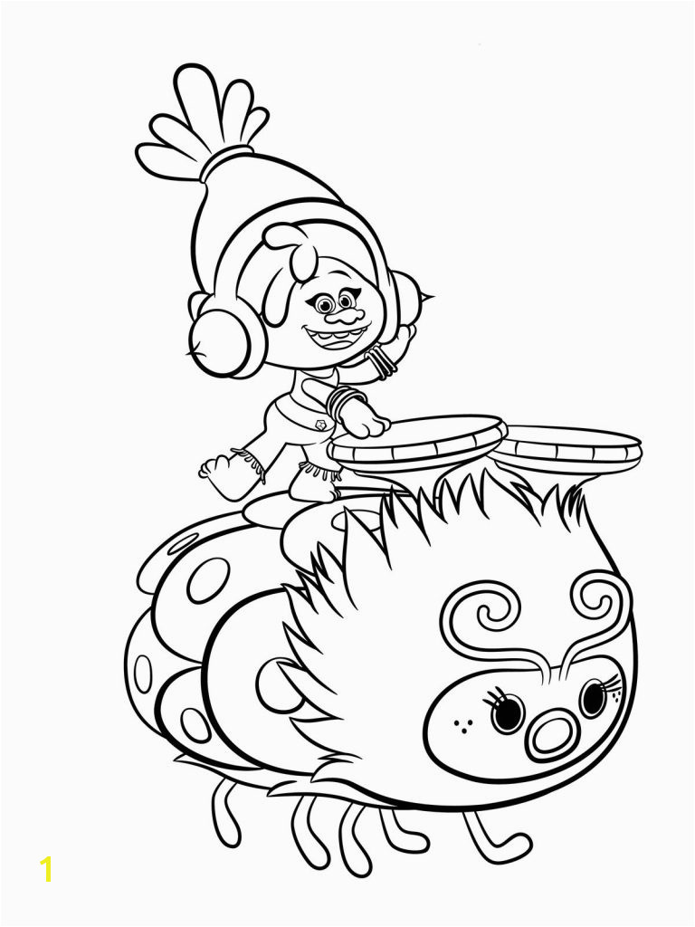 Magic Free Printable Troll Coloring Pages Trolls To Download And Print For